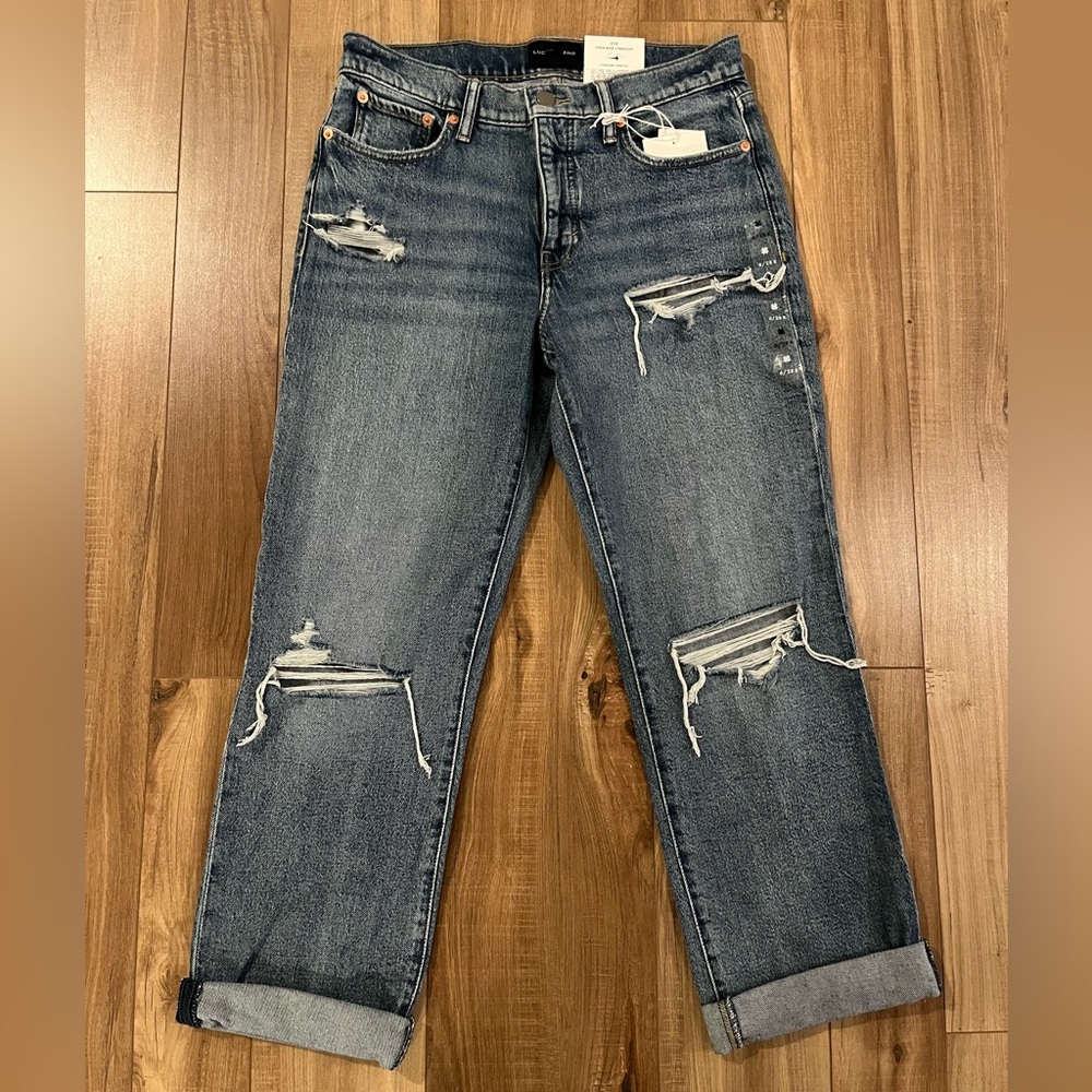 Lucky Brand Zoe High Rise Straight